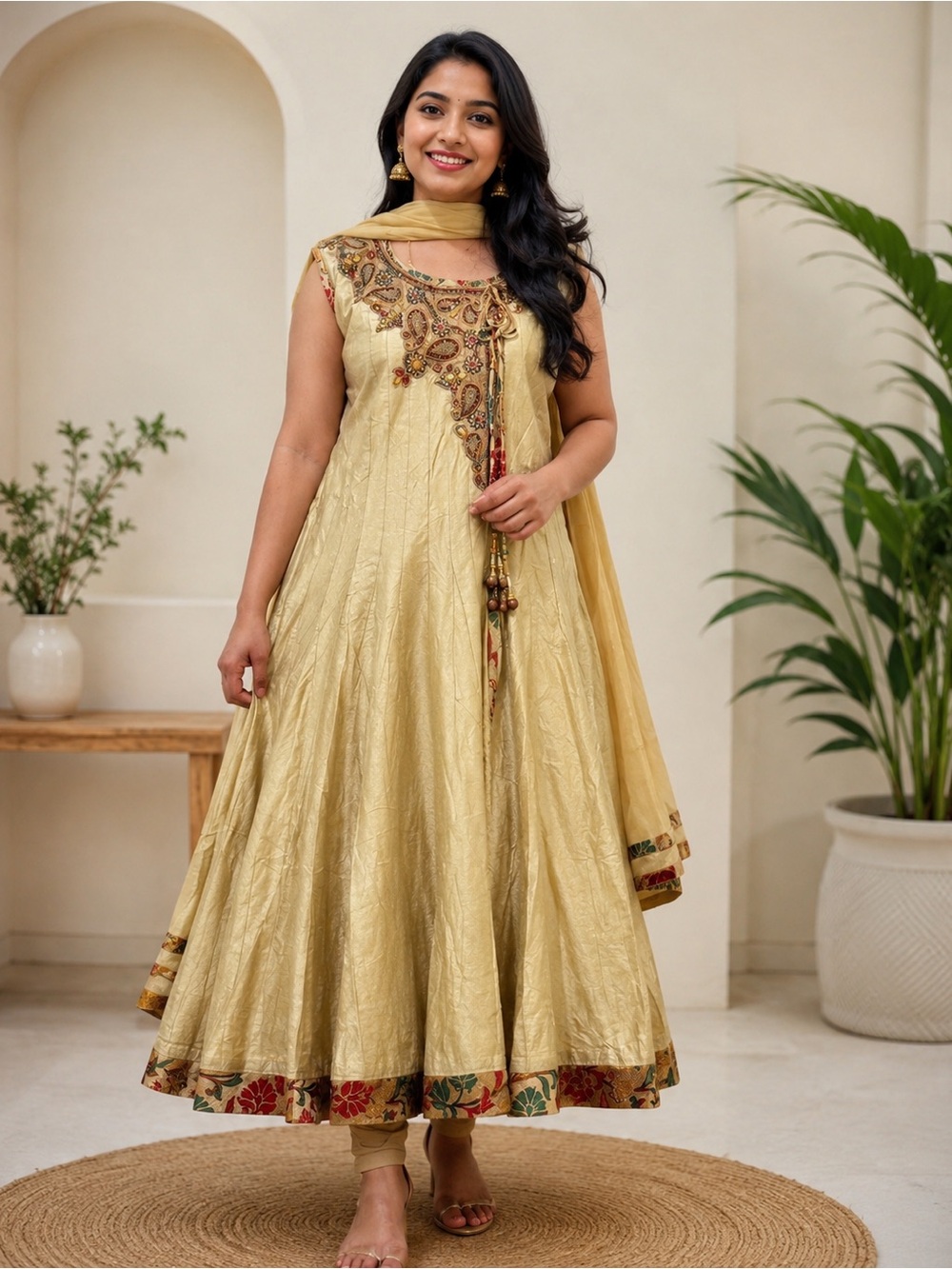 Women’s party wear salwar dress